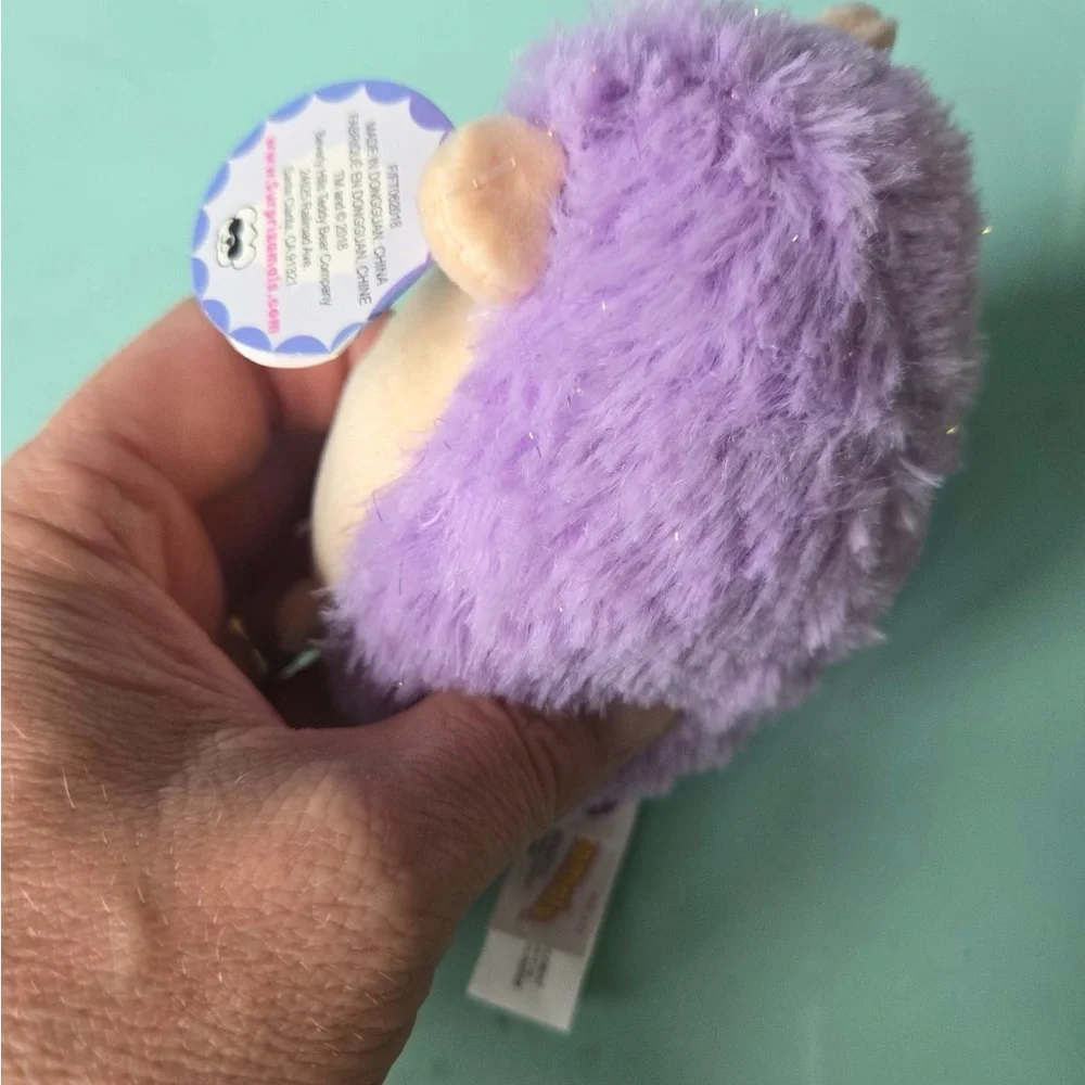 Surprizamals Mama Melanie The Purple Hedgehog Plush Stuffed Animal